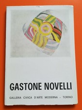Catalogo GASTONE NOVELLI (1972) Galleria civica d'arte moderna di Torino 