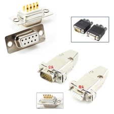 9 Pin D-SUB DB9 RS232 VGA Solder Connector Port Protector - Computer Adapter