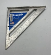 Empire Level 2990 Heavy Duty Magnum Rafter Square 7-1/2-Inch Length Made in USA