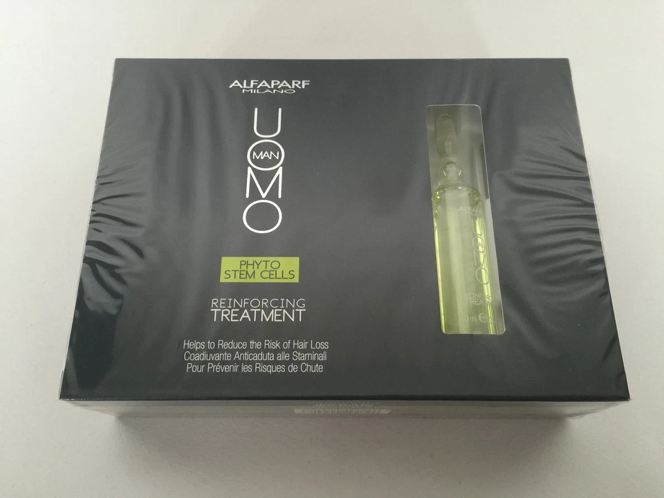 Alfaparf Uomo Man Reinforcing Treatment Photo Stem Cells Prevents Hair Loss Mens