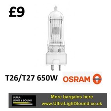 T26 T27 650W Lampenstrang Prelude Quartett Selecon Acclaim Zero 88 CCT Minuette