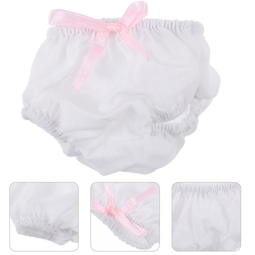 3 Pcs Baby Panties Shorts Pretend Diapers Babydoll Clothes Newborn - Picture 9 of 12
