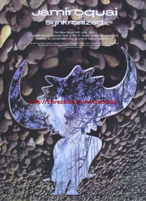Jamiroquai Synkronized Album 1999 Magazine Advert #1744 | eBay UK