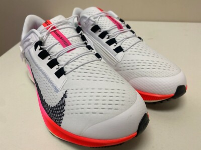Nike Air Zoom Pegasus 38 シューズ 8 Mens 8 Nike Air Zoom Pegasus 38 Flyease 4E White/Black