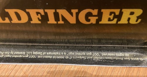 French Test Market Sample UNIVERSAL HOBBY Aston Martin DB5 Goldfinger 007 Sealed - Picture 9 of 9