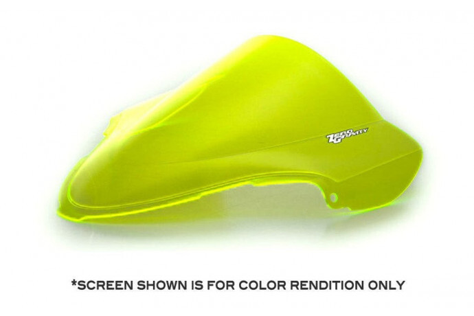 ZERO GRAVITY Windscreen SR Green KAWASAKI ZX6R / 636 2000-2004 Ref