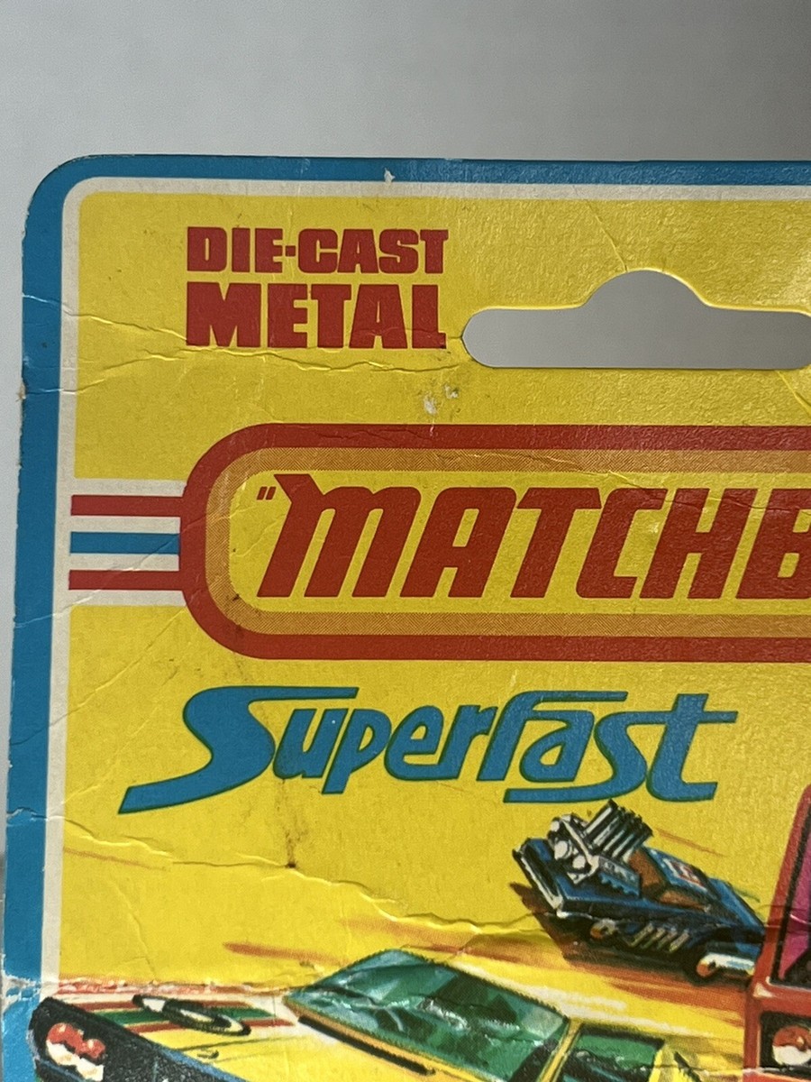 Vintage 1975 Matchbox SUPERFAST #18 Hondarora Honda Motorcycle
