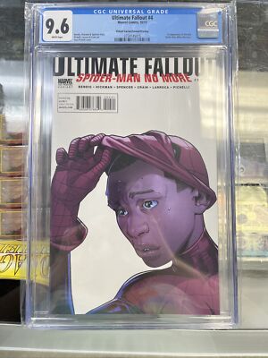 Ultimate Fallout #4 CGC 9.6 2nd Printing Pichelli Variant 1st App Miles Morales 