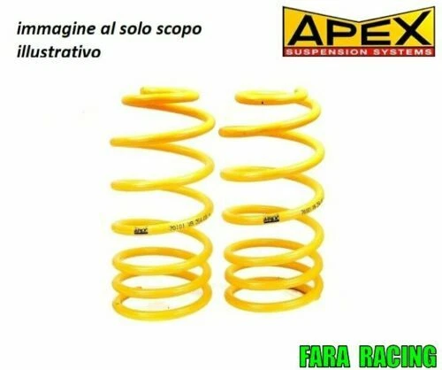 Molle assetto e kit gialli per auto tuning ed elaborate