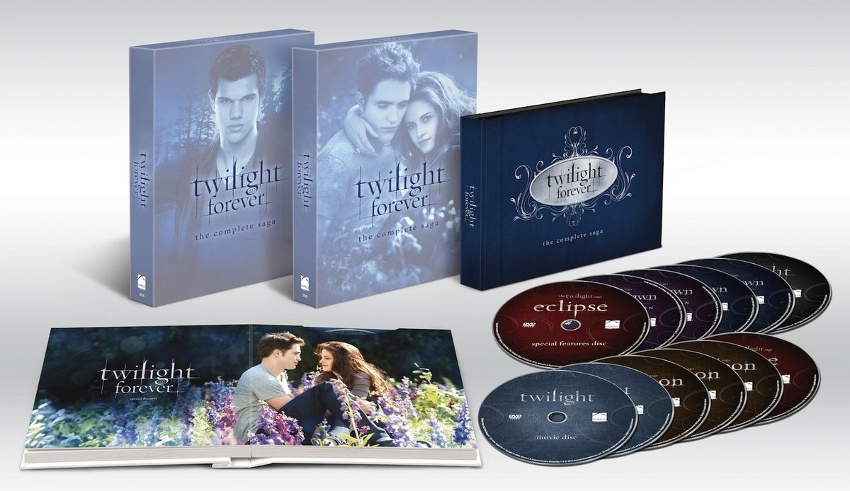 トワイライトDVD 全巻　Twilight Box Set サイン入り特典付き Twilight Forever: The Complete Saga (DVD, 2013, 12-Disc Set) NEW
