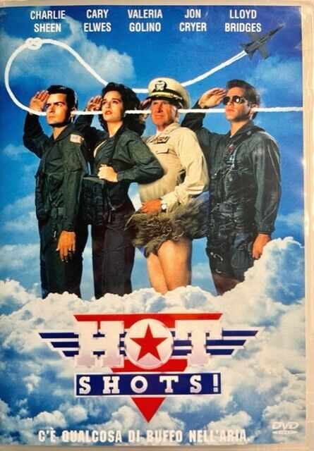 HOT SHOTS   (1991)  Charlie Sheen Valeria Golino  DVD NUOVO SIGILLATO