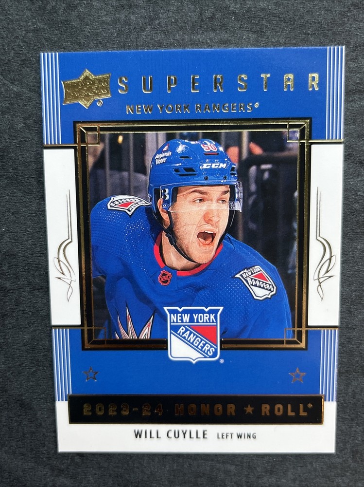23-24 UD Series 2 Hockey Rookie Superstar Honor Roll HR39 Will Cuylle