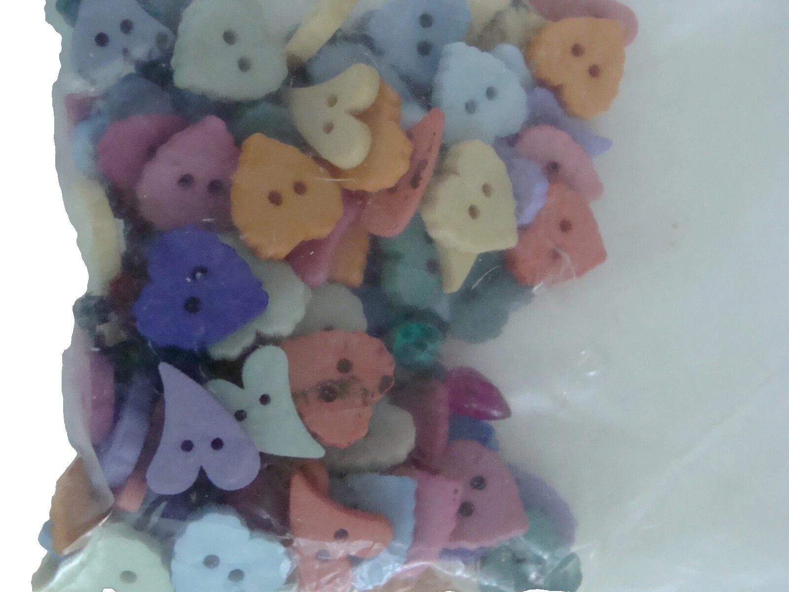 Пластиковые кнопки для скрапбукинга