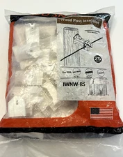 RED SNAP’R IWNW-RS Wood Post Insulator / Part # 310-617 - 25PCS - New
