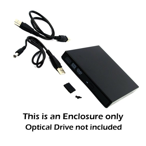 New External USB 2.0 Enclosure Case Caddy for SATA BluRay DVD CD RW Disc Drive eBay