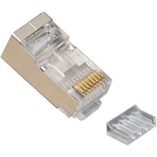 Platinum Tools 106206J RJ45 8P8C Shielded Cat6, 2 Piece