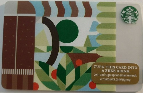 STARBUCKS CARD - NEW - COFFEE PRESS 2015 - MINT (U)