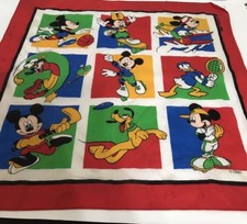 Vintage/Collectibles Disney Bandana/handkerchief/scarf Size 20.5x21
