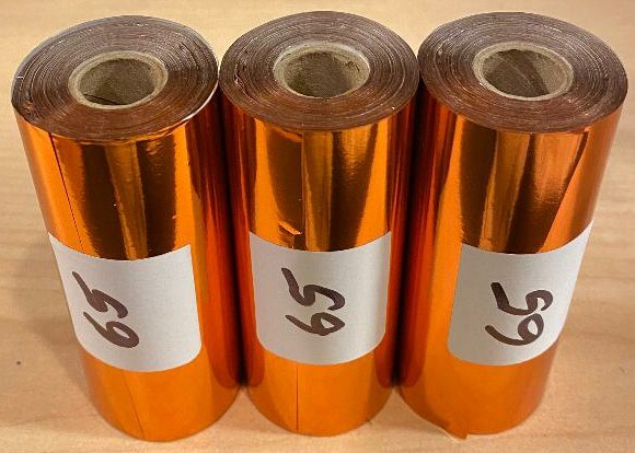 Kingsley Hot Stamp Stamping Foil - Shiny Copper - 3 Rolls - 3