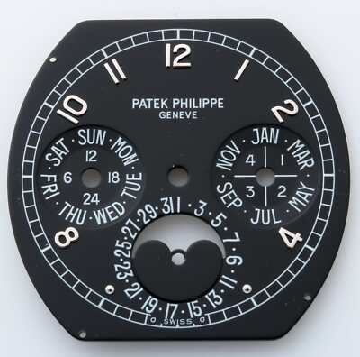 RARE Genuine Patek Philippe 5040P 5040G Watch Dial Perpetual Calendar ORIGINAL