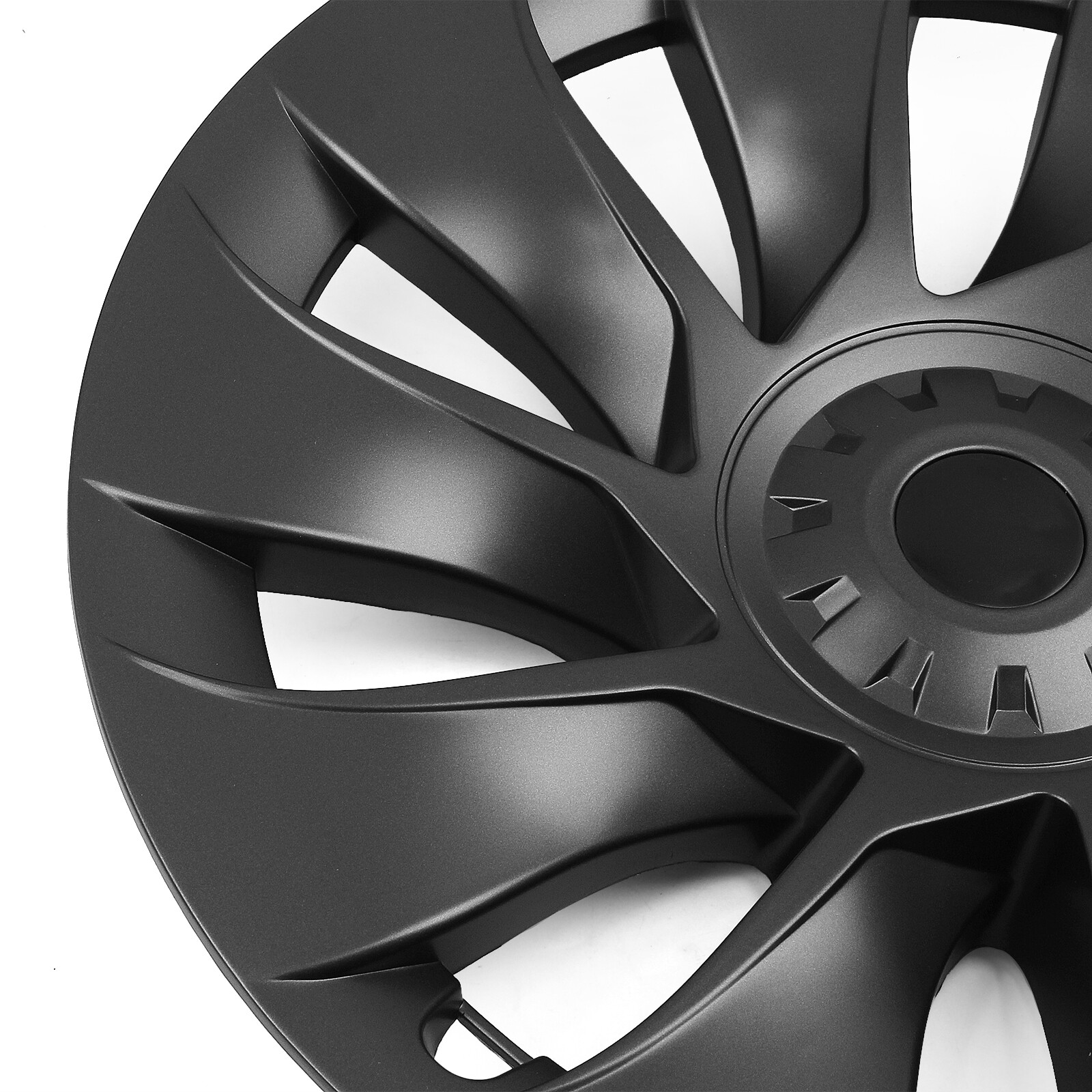 1Set 20" Wheel Hubcaps Rim Cover Whirlwind Look For Tesla Model Y 2020