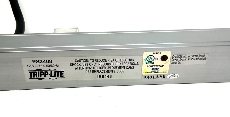 Tripp- Lite PS-2408 8 Port Outlet - Image 3 of 4