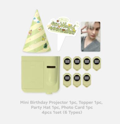 WayV 4th Anniversary OFFICIAL MD GOODS Party Package + PHOTOCARD