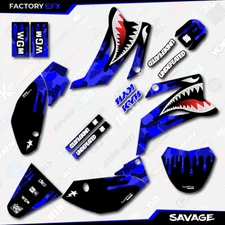 Blue Savage Racing Graphics kit fits 08-25 Yamaha TTR110 TTR 110 Custom