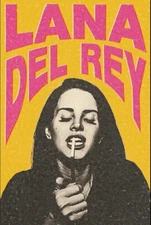 Poster Lana Del Rey Smoke Break Fans Poster, gift for fans