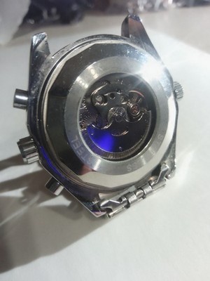 Jaragar Men's automatic mechanical Watch Tm212 Stainless White Face