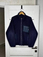 Vintage Patagonia Synchilla Deep Pile Fleece Jacket Mens L Purple Gorpcore USA