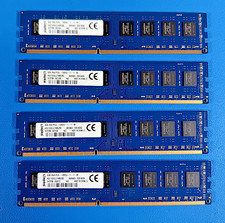 KINGSTON 32GB 4x8GB DDR3 1600MHz PC3 12800U Memory RAM ASU16D3LU1KBG/8G