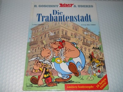 ASTERIX 17 Die Travantenstadt Rene Goscinny Albert Uderzo HARDCOVER German AZ
