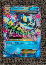 Pokemon TCG Primal Kyogre EX 55/160 XY Primal Clash Ultra Rare Full Art Holo on eBay