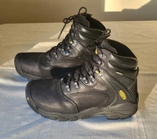 KEEN Utility New ASTM F2413-18 Carbon Steel Toe Work Hiking Boot 8.5 EE Black