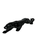 Royal Haeger Vintage Black Panther Art Pottery 23” Head To tail Statue 1980s