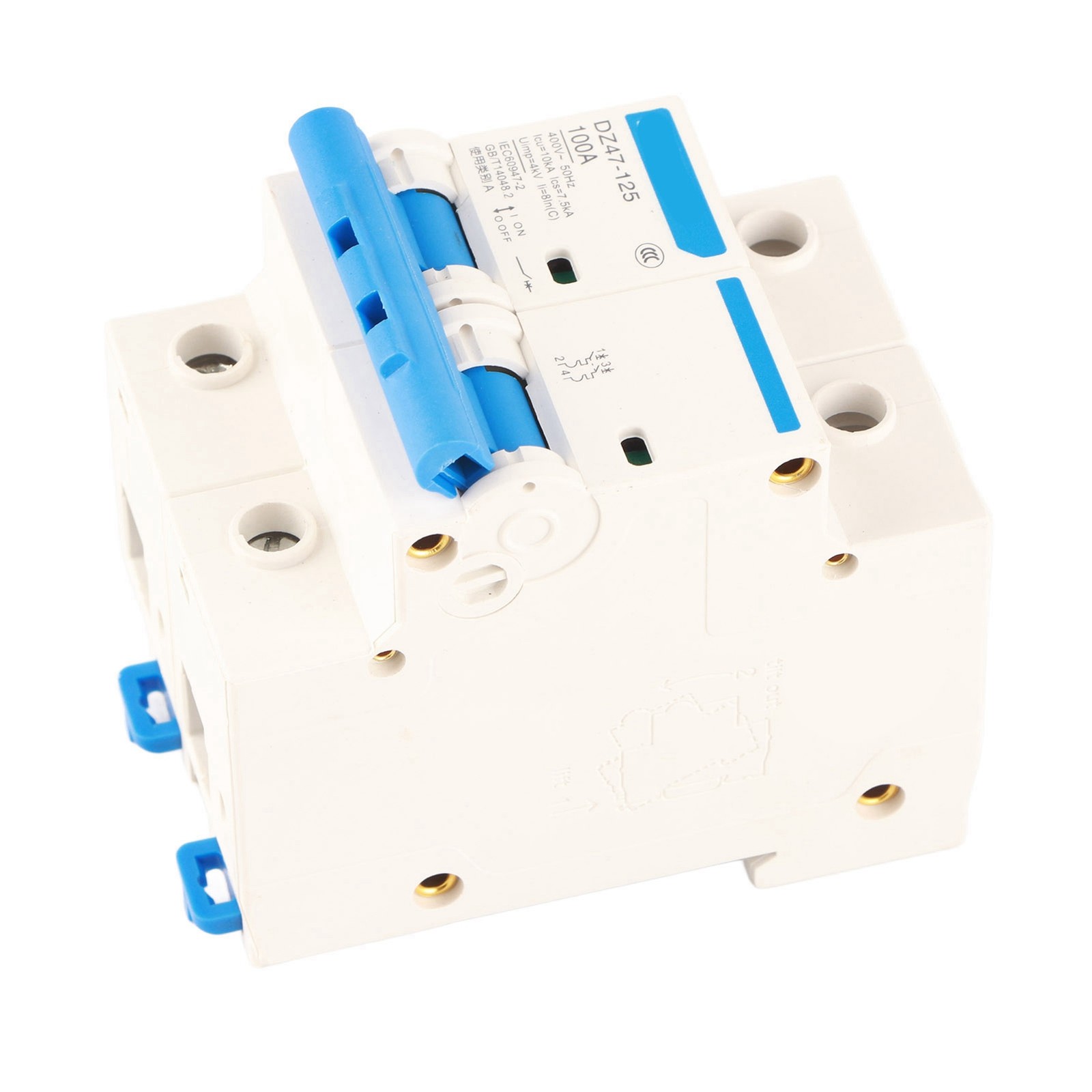 400V 80/100/125A Leakage Protection Switch DZ47‑125 2P​ Current Miniature KRI✈️