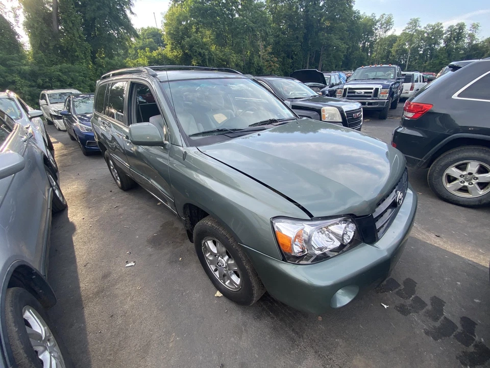 Vidrio de ventilación de puerta trasera izquierda usado se adapta a: Toyota Highlander 2005 grado trasero izquierdo Foto 4 de 4