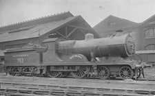 AK Betty Baldwin Southern 763 Dampflok Zug Eisenbahn unbespielt