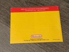 Tetris 2 Instruction Manual Only Nintendo Nes Authentic