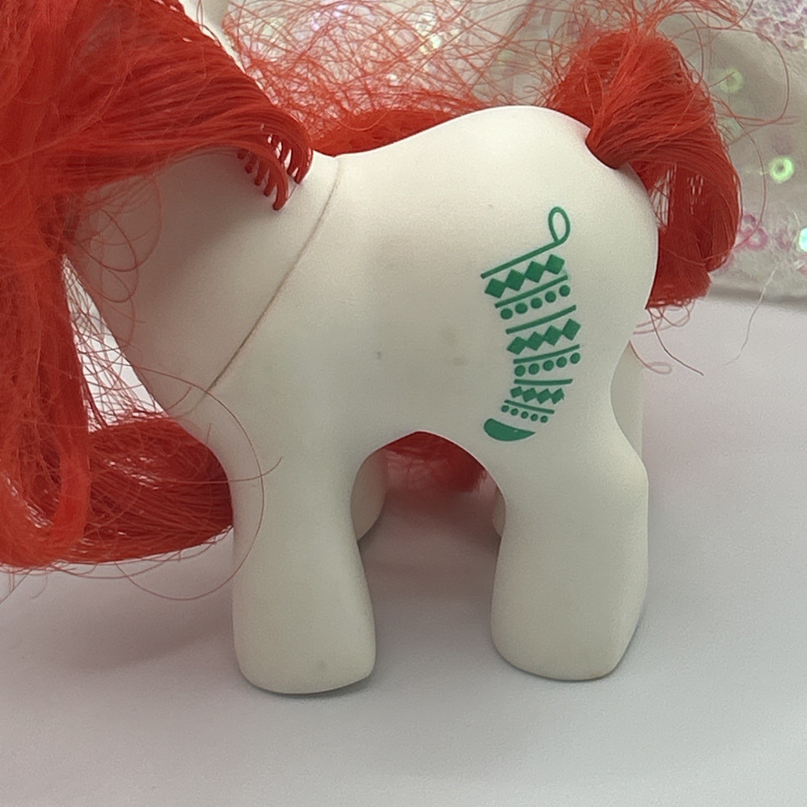 Calze bambino vintage My Little Pony G1 per corrispondenza capelli rossi