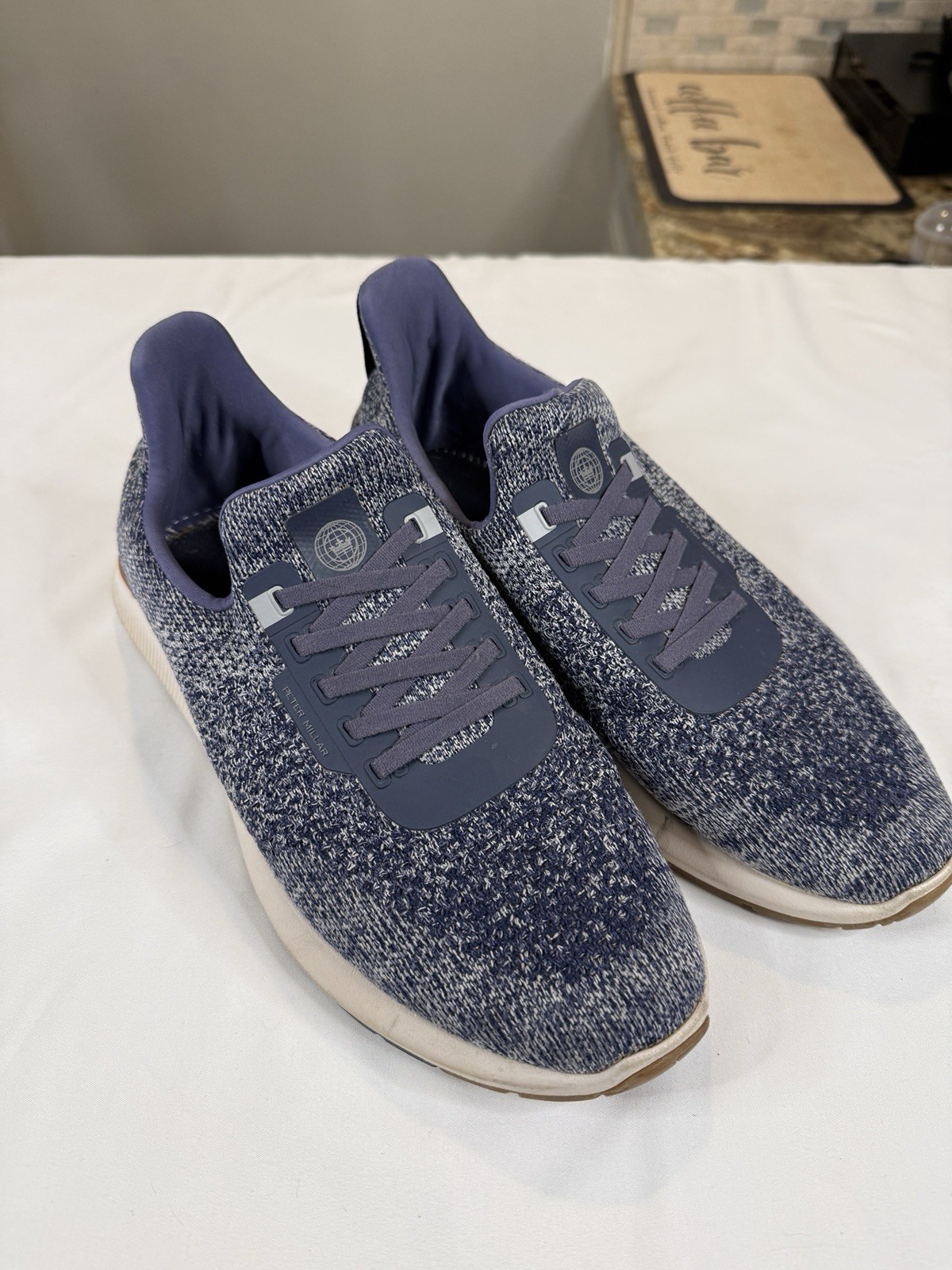 Peter Millar Apollo Hyperlight Knit Sneakers Mens… - image 1