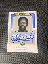 Nate Archibald 1999-00 Upper Deck Inkredible Autograph Card #NA