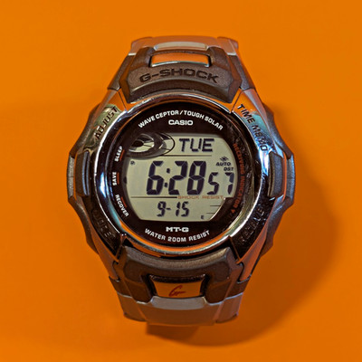 Casio G-Shock MTG-900 Tough Solar Atomic Wave Ceptor Mens Watch 2638 Steel 7.75''