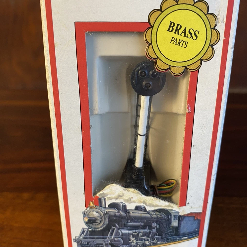 Model Power 1679 HO Scale Railroad Signal Brass Parts & 4 Way Wired Switch NIB - Image 2 of 4