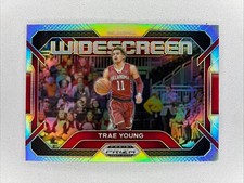 2024-25 Panini Prizm Draft Picks Trae Young Widescreen Silver Prizm #11