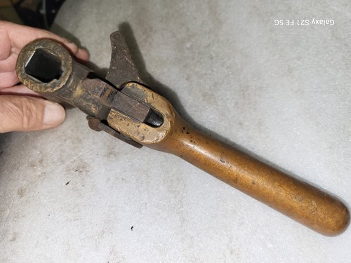 Vintage Solid Brass Locomotive Brake Handle
