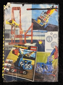 Vintage 1980 LEGO Expert Builder Technic Idea Book 8888 + Extra Manual 854