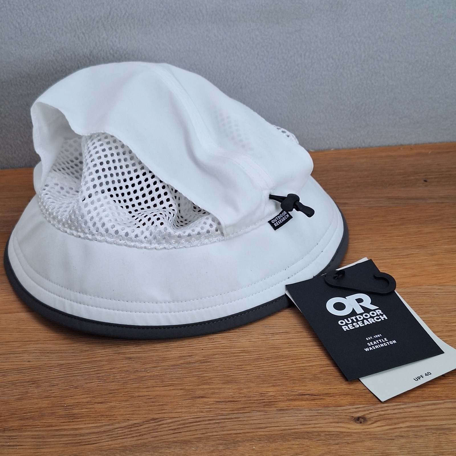 Outdoor Research Swift Bucket Hat Unisex S/M White Wide Brim
