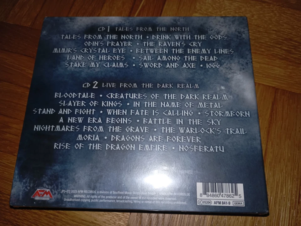 Bloodbound - Tales From The North - lim. 2-CD digipak/Hammerfall/Manowar/Neu  - Bild 2 von 2